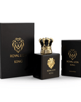 ROYAL LION KING | Extrait de Parfum für Herren | Parfumprobe inklusive | intensiv, würzig und erfrischend | perfekter Frühling & Sommerduft | 50 ml